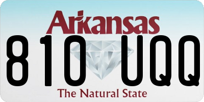 AR license plate 810UQQ