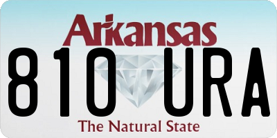 AR license plate 810URA