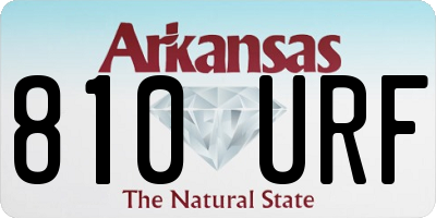 AR license plate 810URF