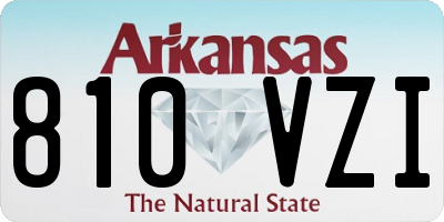 AR license plate 810VZI