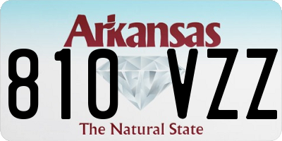 AR license plate 810VZZ