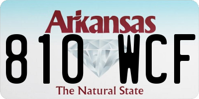 AR license plate 810WCF