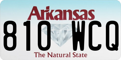 AR license plate 810WCQ