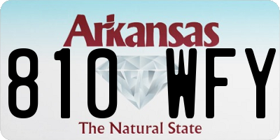 AR license plate 810WFY