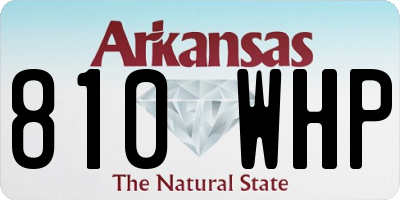 AR license plate 810WHP
