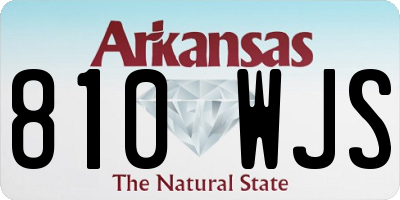 AR license plate 810WJS