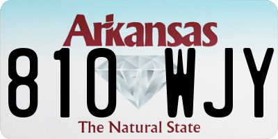 AR license plate 810WJY