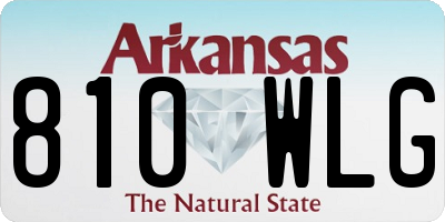 AR license plate 810WLG