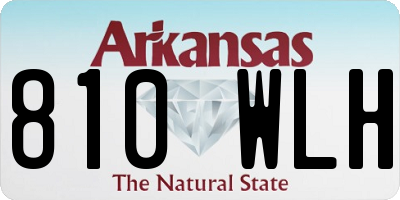 AR license plate 810WLH