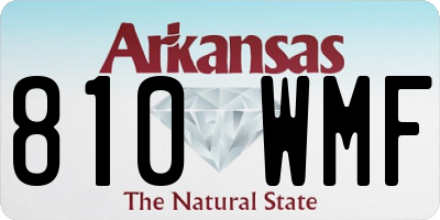 AR license plate 810WMF