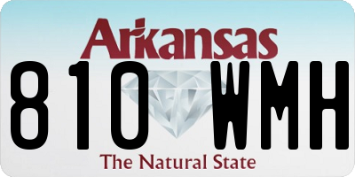 AR license plate 810WMH