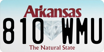 AR license plate 810WMU