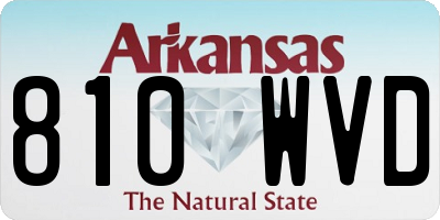 AR license plate 810WVD