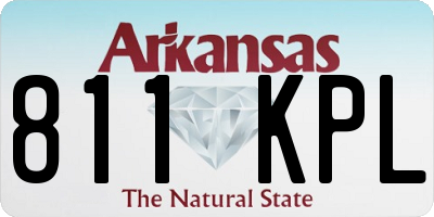 AR license plate 811KPL