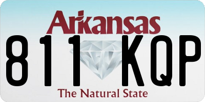 AR license plate 811KQP