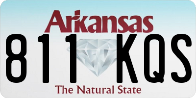 AR license plate 811KQS