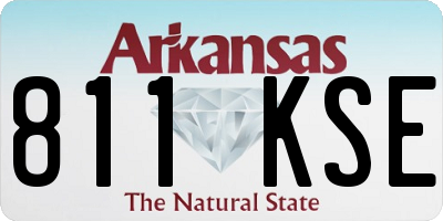 AR license plate 811KSE