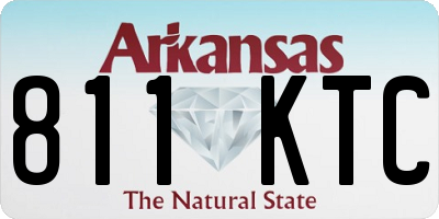 AR license plate 811KTC