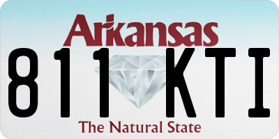 AR license plate 811KTI
