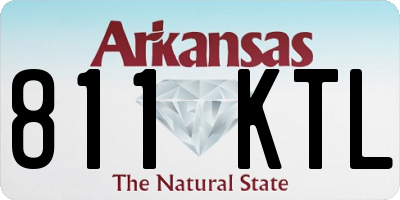 AR license plate 811KTL
