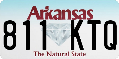 AR license plate 811KTQ