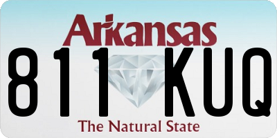 AR license plate 811KUQ