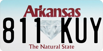 AR license plate 811KUY
