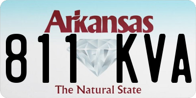 AR license plate 811KVA