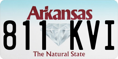 AR license plate 811KVI