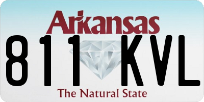 AR license plate 811KVL
