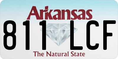 AR license plate 811LCF