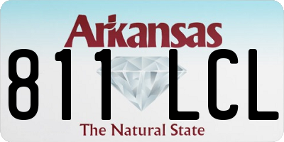 AR license plate 811LCL