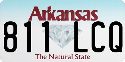 AR license plate 811LCQ