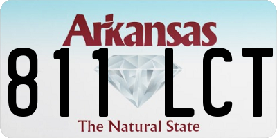 AR license plate 811LCT