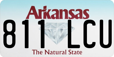 AR license plate 811LCU