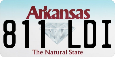 AR license plate 811LDI