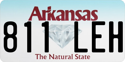 AR license plate 811LEH