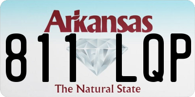 AR license plate 811LQP