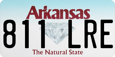 AR license plate 811LRE