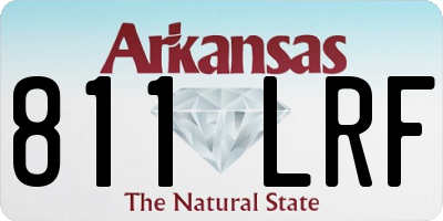 AR license plate 811LRF