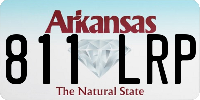 AR license plate 811LRP