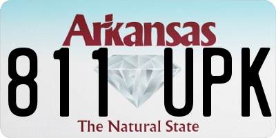 AR license plate 811UPK
