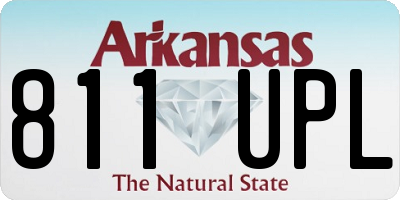 AR license plate 811UPL