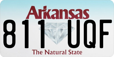 AR license plate 811UQF