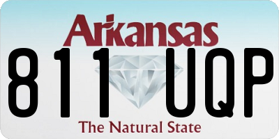 AR license plate 811UQP
