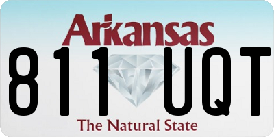 AR license plate 811UQT