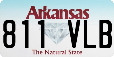 AR license plate 811VLB