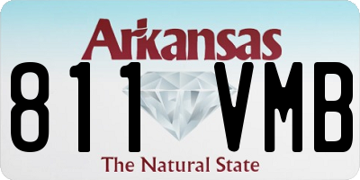 AR license plate 811VMB