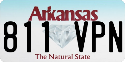 AR license plate 811VPN