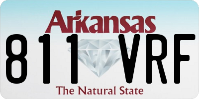 AR license plate 811VRF